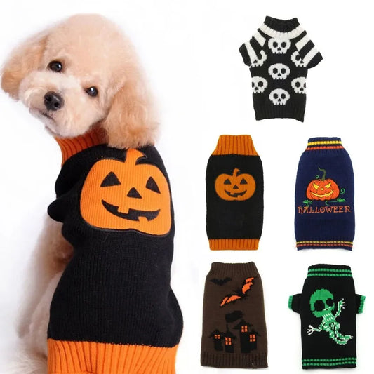 Halloween Hunde Pullover